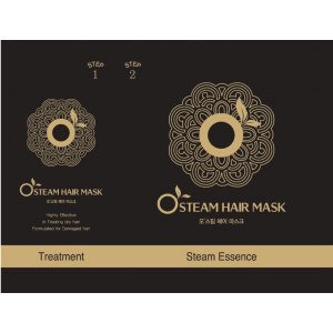 Реструктурирующая термо-маска для волос Moran (Steam Hair Mask) 25 мл.